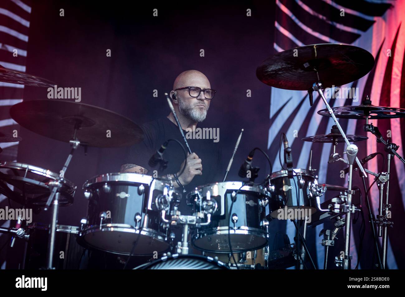 Baal live in concerto al GrimFest, Aarhus, Danimarca Foto Stock