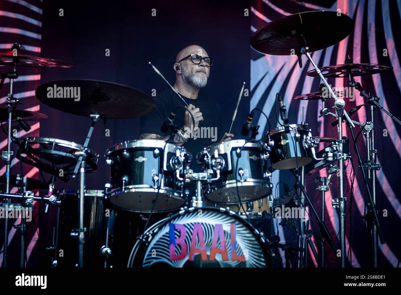Baal live in concerto al GrimFest, Aarhus, Danimarca Foto Stock