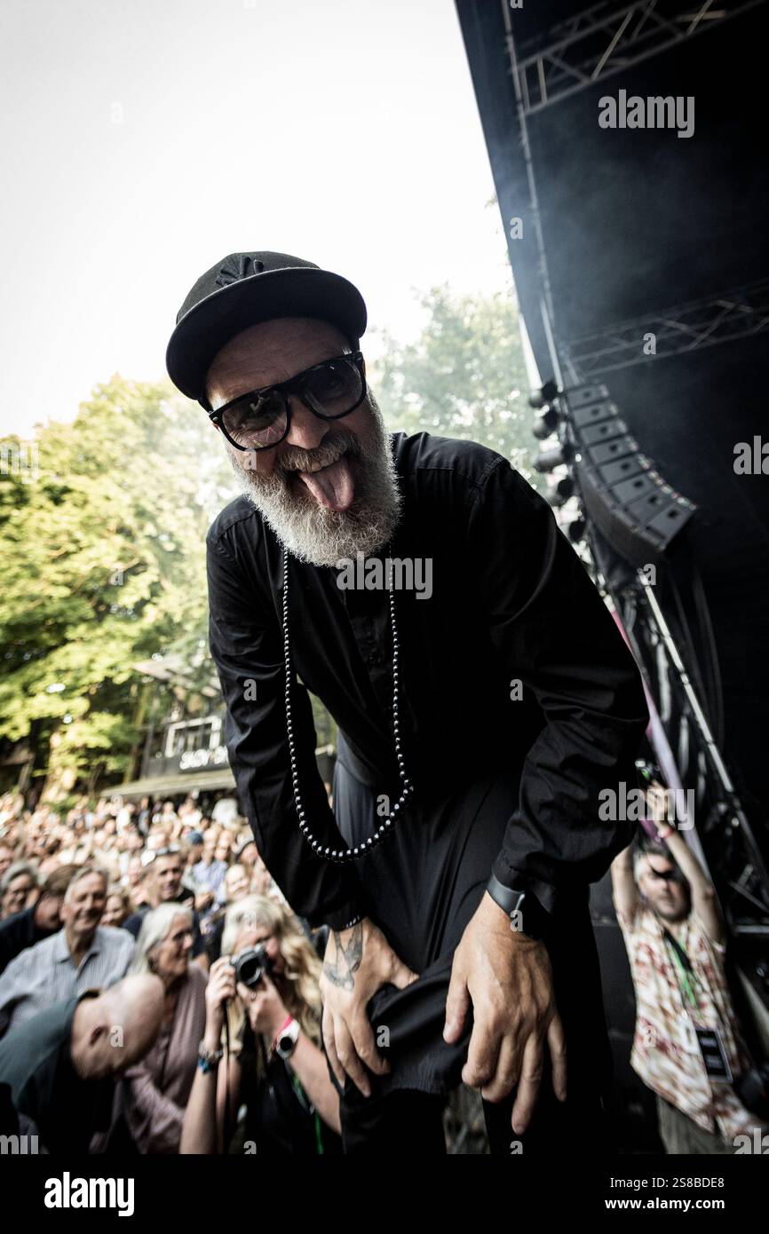 Baal live in concerto al GrimFest, Aarhus, Danimarca Foto Stock