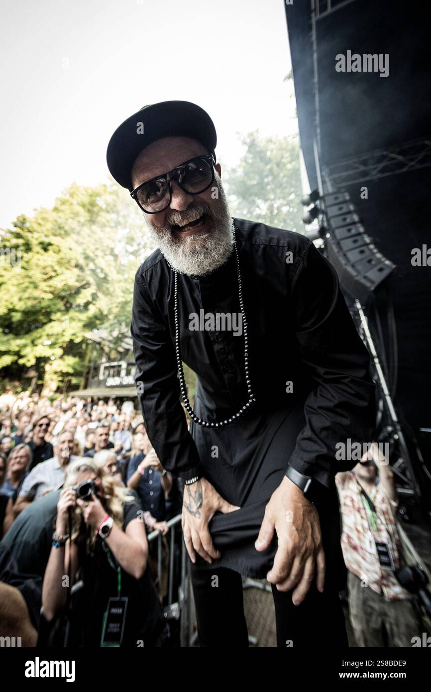 Baal live in concerto al GrimFest, Aarhus, Danimarca Foto Stock
