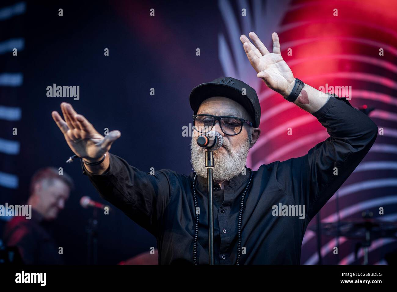 Baal live in concerto al GrimFest, Aarhus, Danimarca Foto Stock