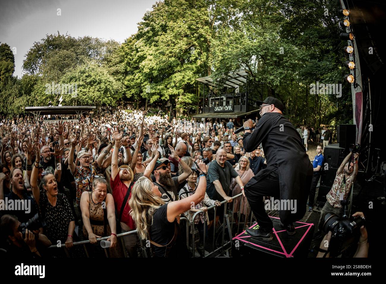 Baal live in concerto al GrimFest, Aarhus, Danimarca Foto Stock