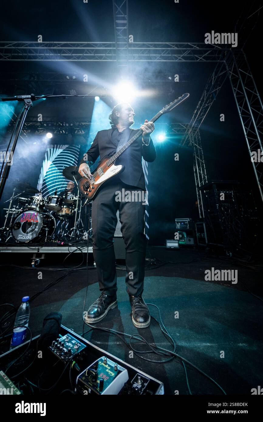 Baal live in concerto al GrimFest, Aarhus, Danimarca Foto Stock