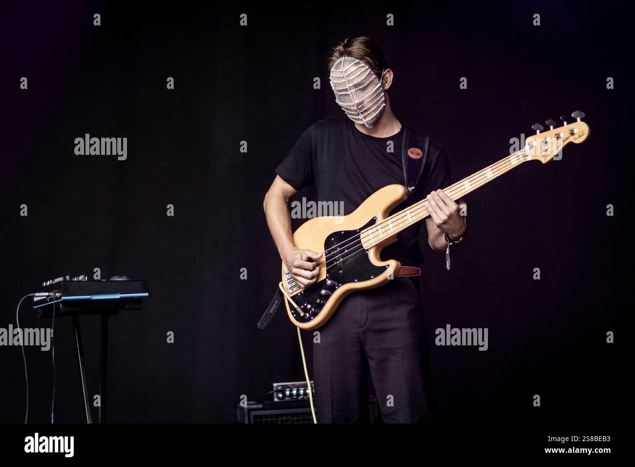 Gruppo danese døtre live in concerto al GrimFest, Aarhus, Danimarca Foto Stock