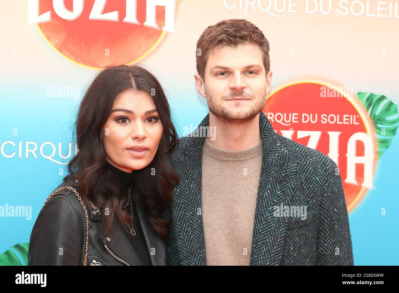 Jim Chapman arriva al Cirque du Soleil - Lucia press night alla Royal Albert Hall. Londra, Regno Unito Foto Stock