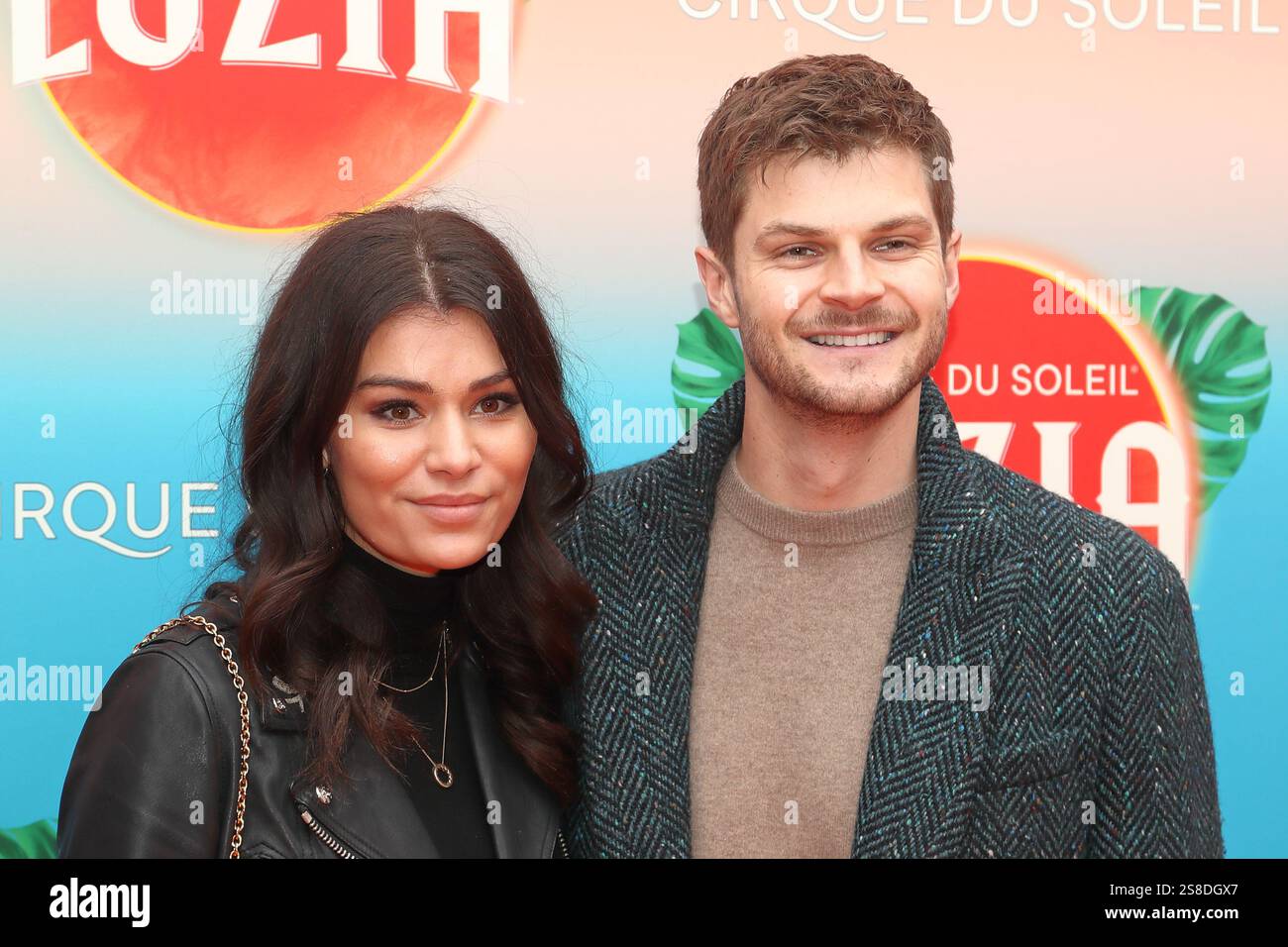 Jim Chapman arriva al Cirque du Soleil - Lucia press night alla Royal Albert Hall. Londra, Regno Unito Foto Stock