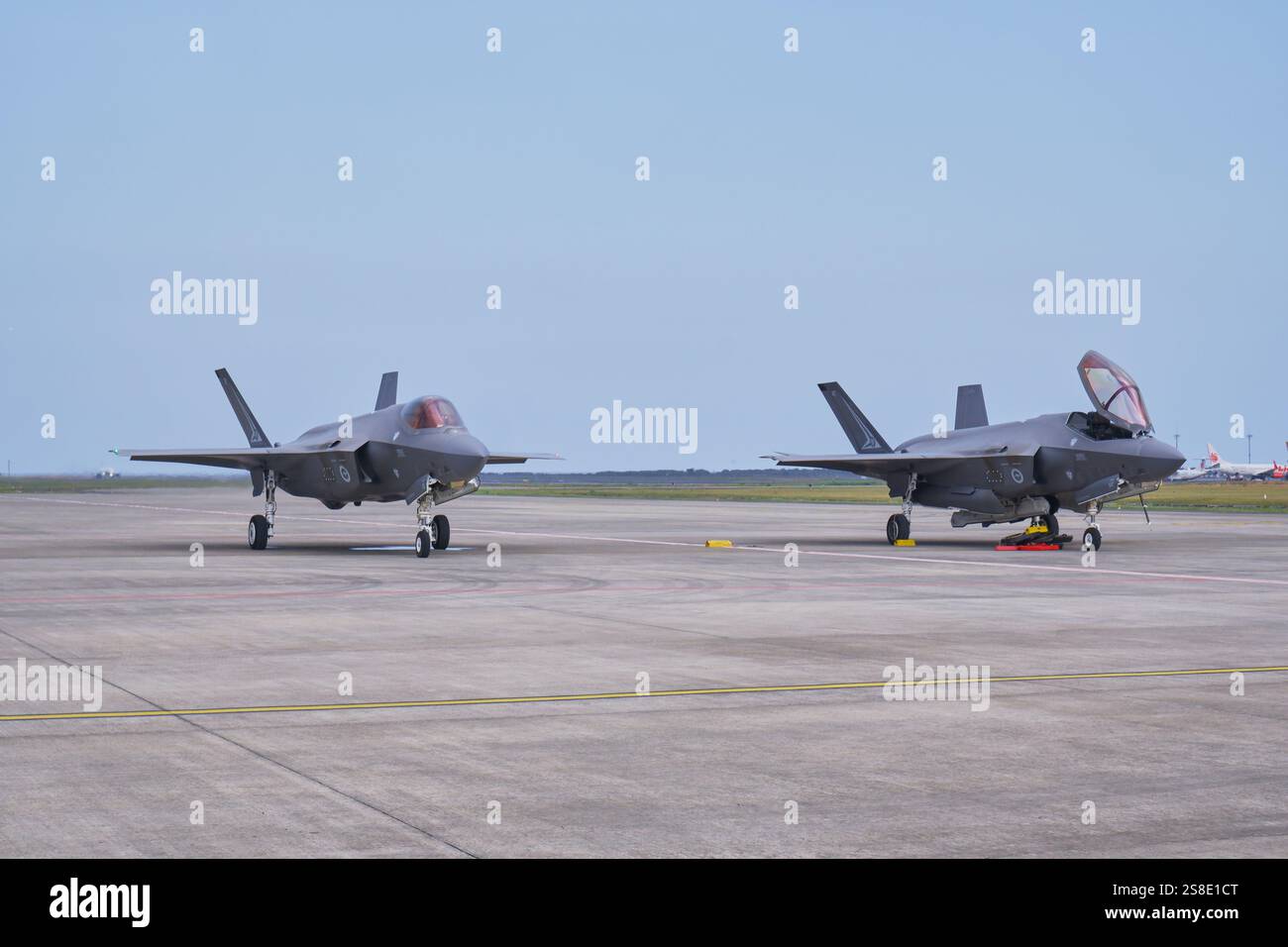 F-35A Royal Australian Air Force in mostra - Bali International Air Show 2024 Foto Stock