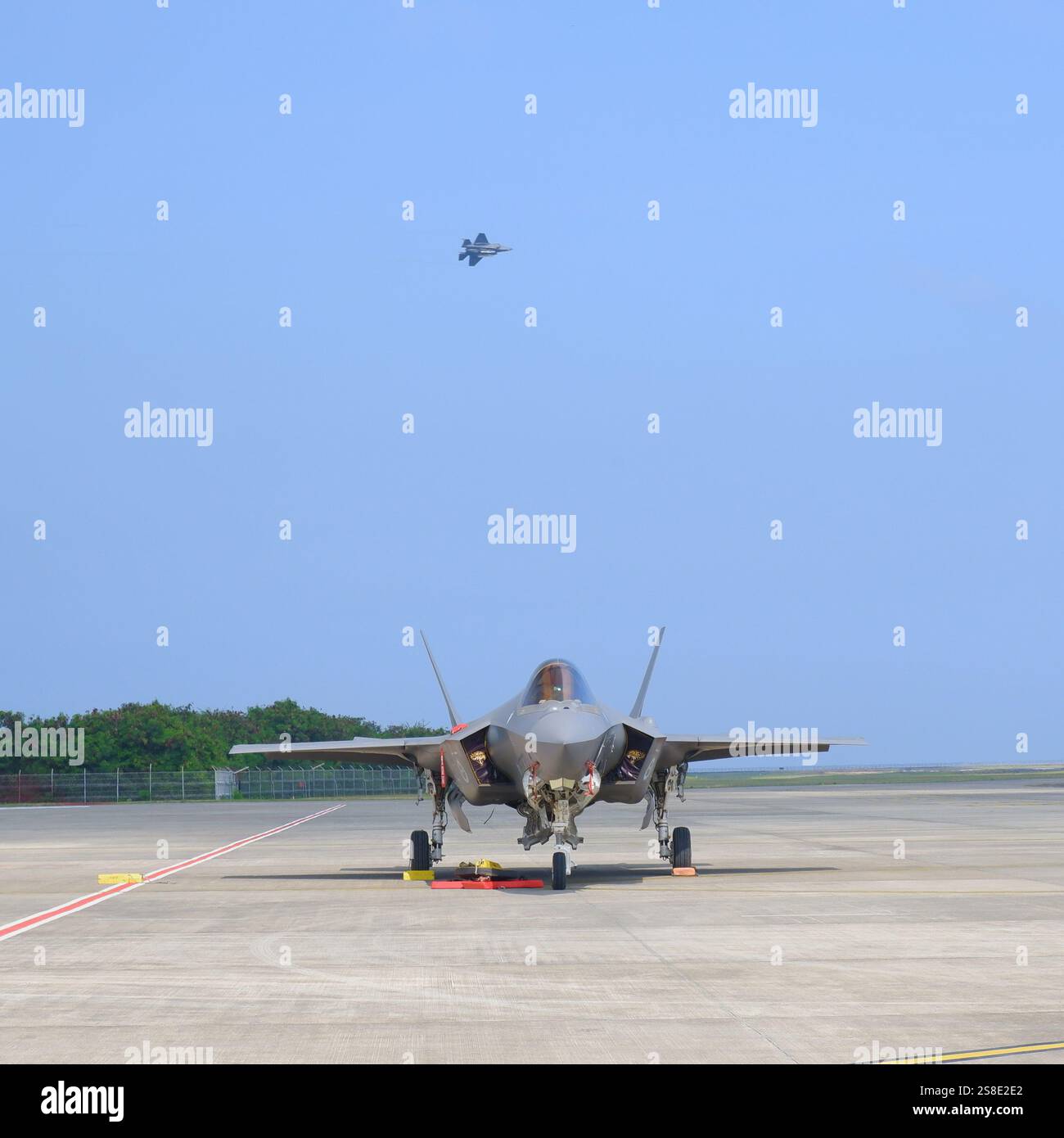 F-35A Royal Australian Air Force in mostra - Bali International Air Show 2024 Foto Stock