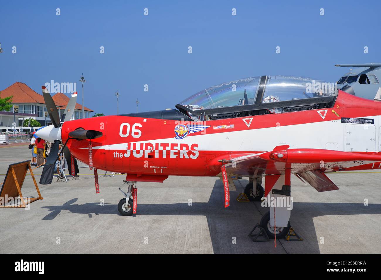 Jupiter Aerobatic Team - Indonesiano Air Force (TNI AU) KT-1 Wong Bee Foto Stock