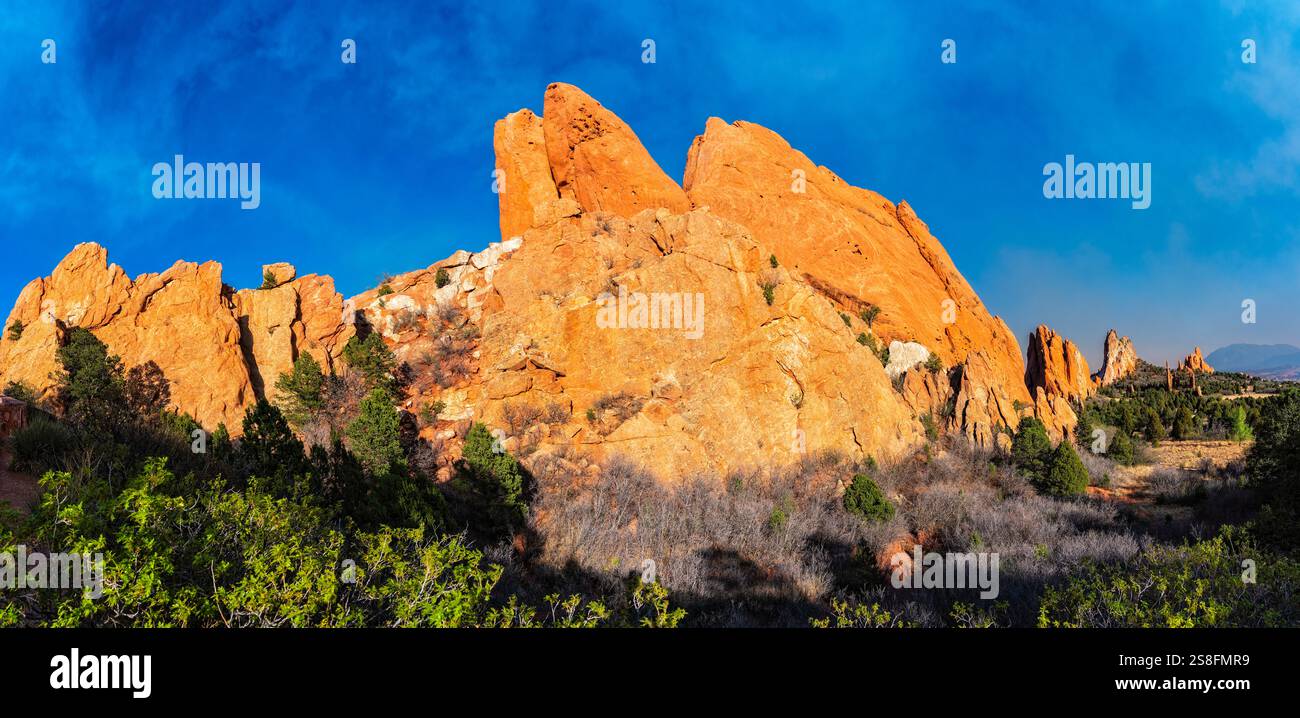Giardino degli dèi, Colorado Springs, Colorado, STATI UNITI D'AMERICA Foto Stock
