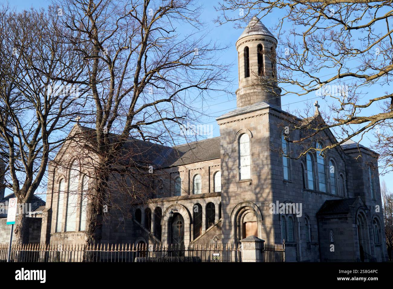 chiesa del cuore sacro arbour collina chiesa delle forze di difesa dublino repubblica d'irlanda Foto Stock