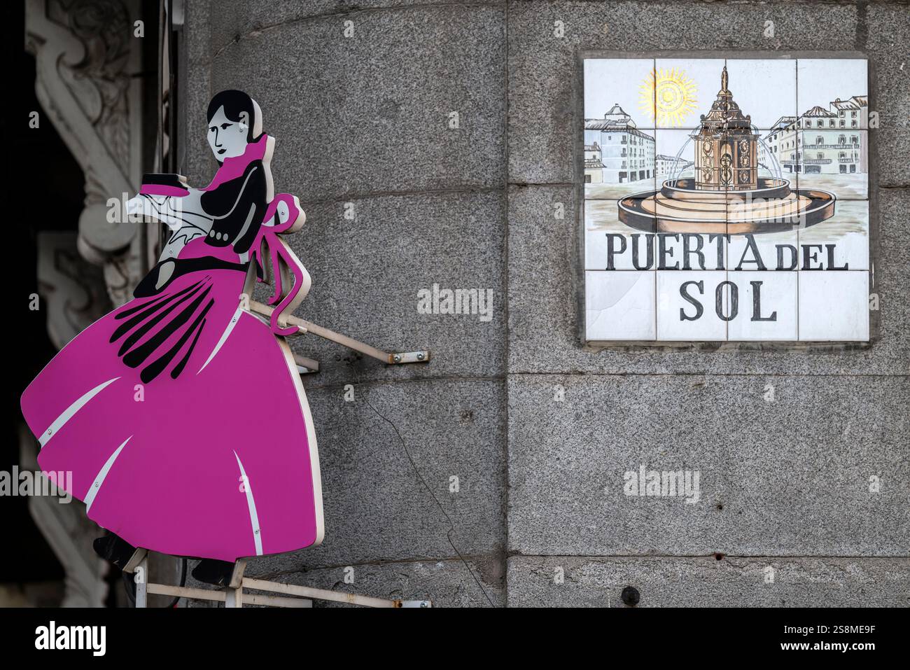 Pasticceria la Mallorquina, Puerta del Sol, Madrid, Spagna Foto Stock