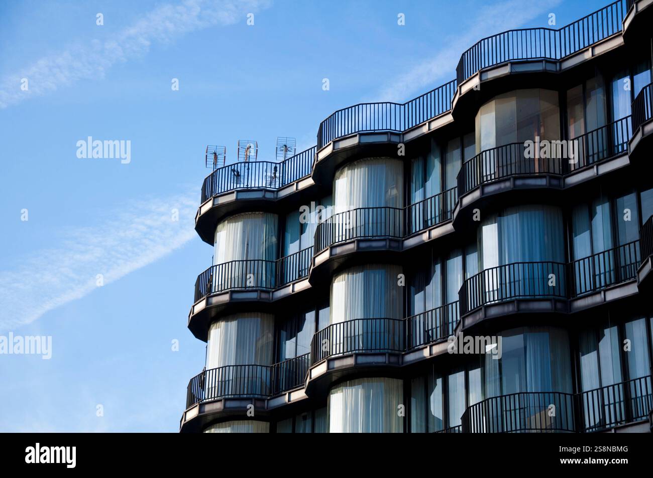 Guitart Grand Passage Hotel in via Muntaner e Viale Diagonal, Barcellona, Spagna Foto Stock