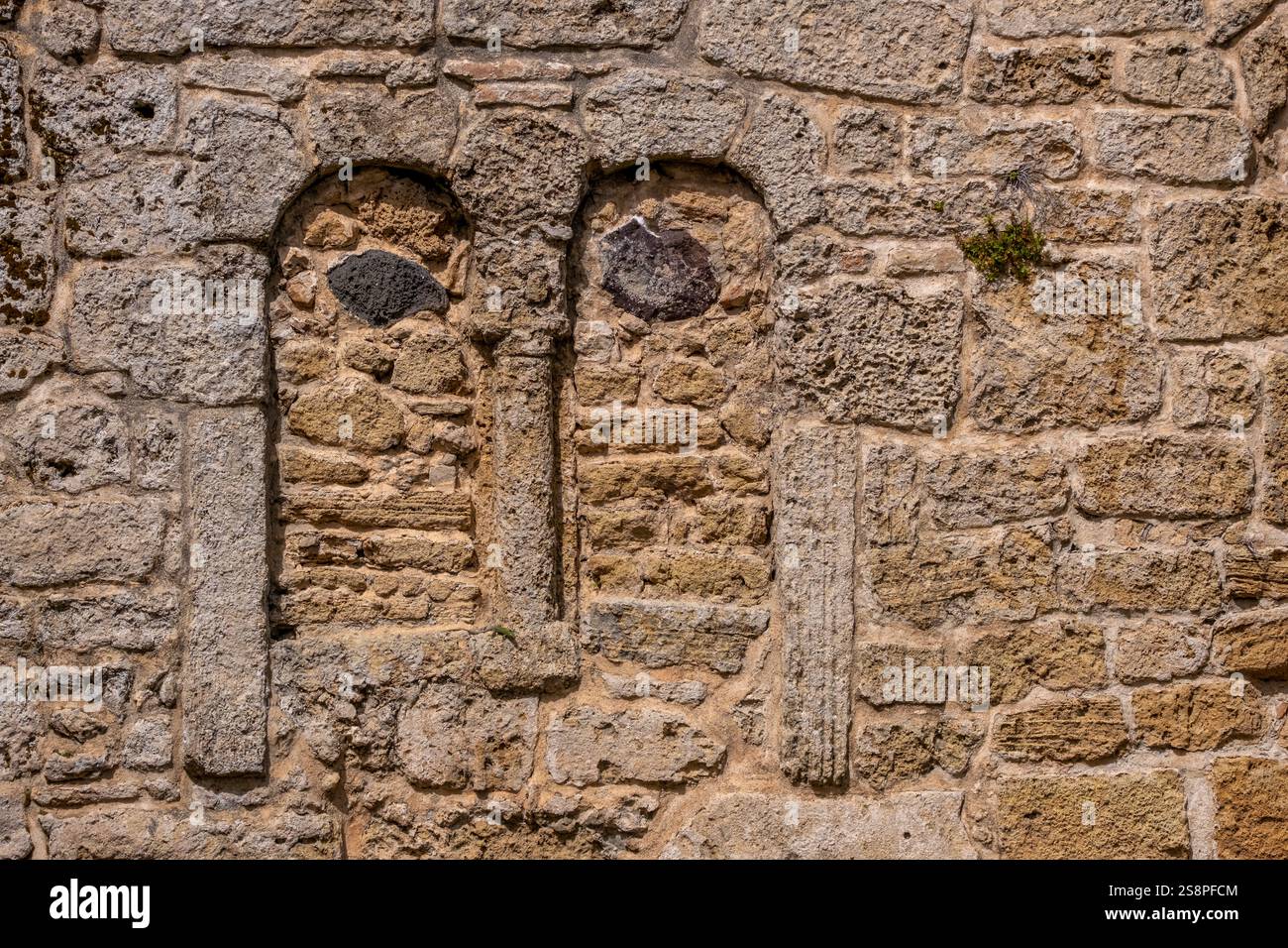 Chiesa di San Giovanni di Sinis, Kirche und kulturelles Denkmal, Cabras, Europa, Provinz Oristano, Italien Foto Stock