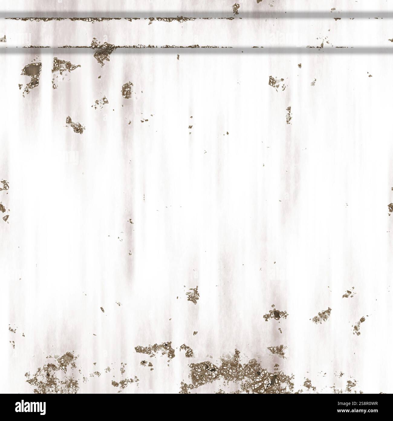 Illustrazione di uno sfondo in metallo arrugginito senza cuciture Foto Stock