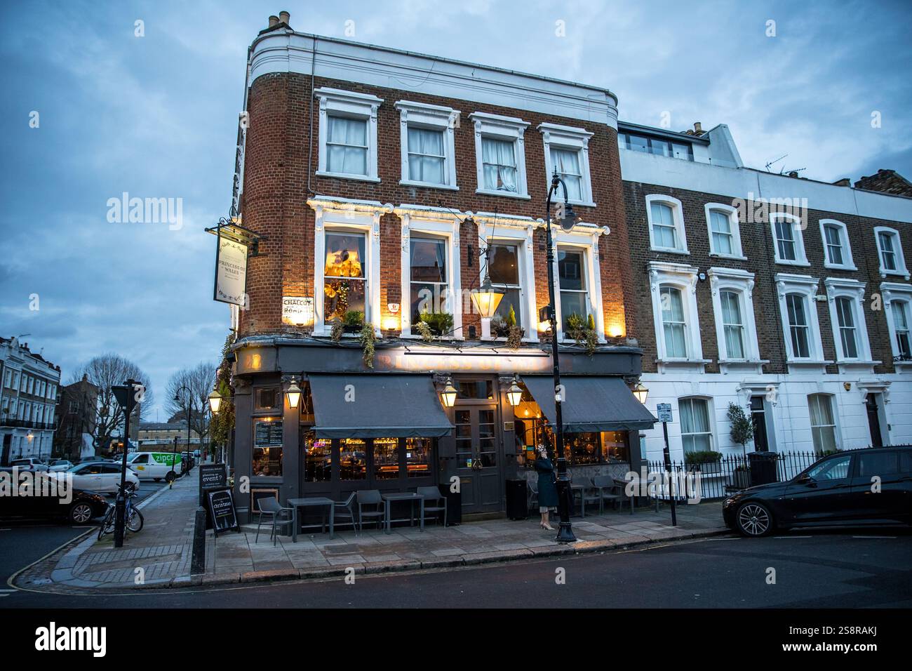 The Princess of Wales, 22 Chalcot Rd, Primrose Hill, London NW1 8LL Foto Stock