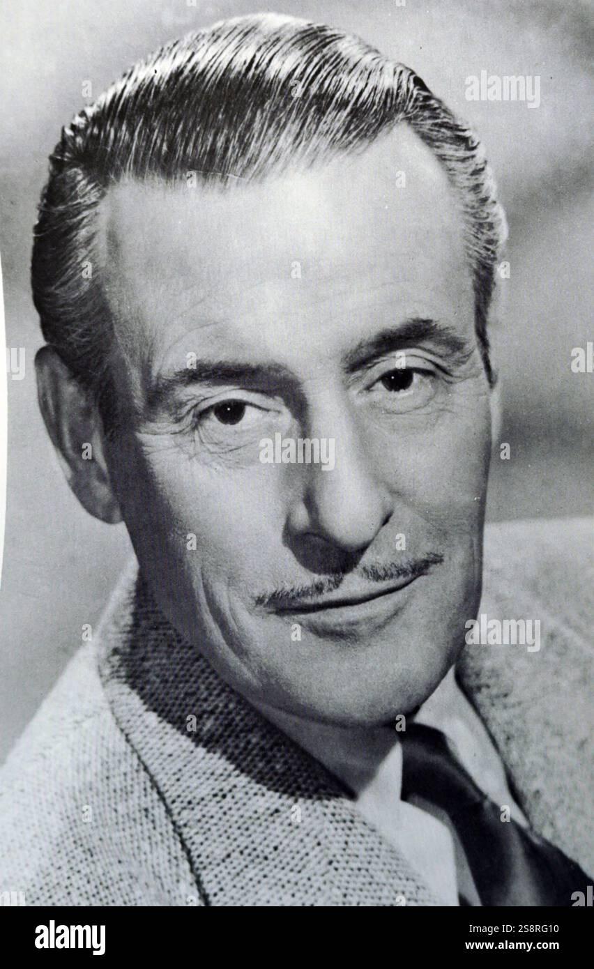 Ritratto fotografico di Tom Conway (1904-1967) un inglese, film, televisione e radio attore. In data xx secolo Foto Stock
