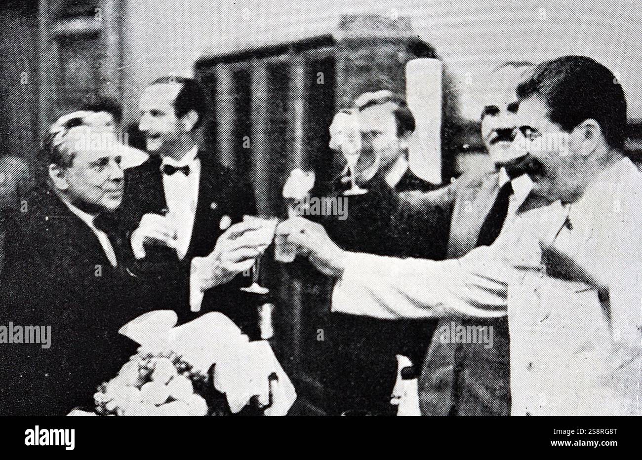Fotografia di Joseph Stalin (1878-1953) leader della Unione Sovietica. In data xx secolo Foto Stock