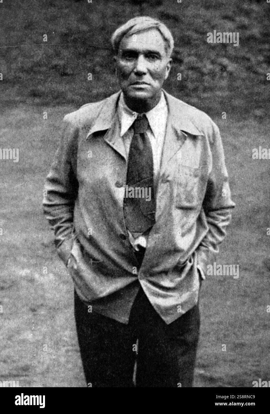 Fotografia di Boris Pasternak (1890-1960) un sovietico poeta russo, scrittore e traduttore letterario. In data xx secolo Foto Stock