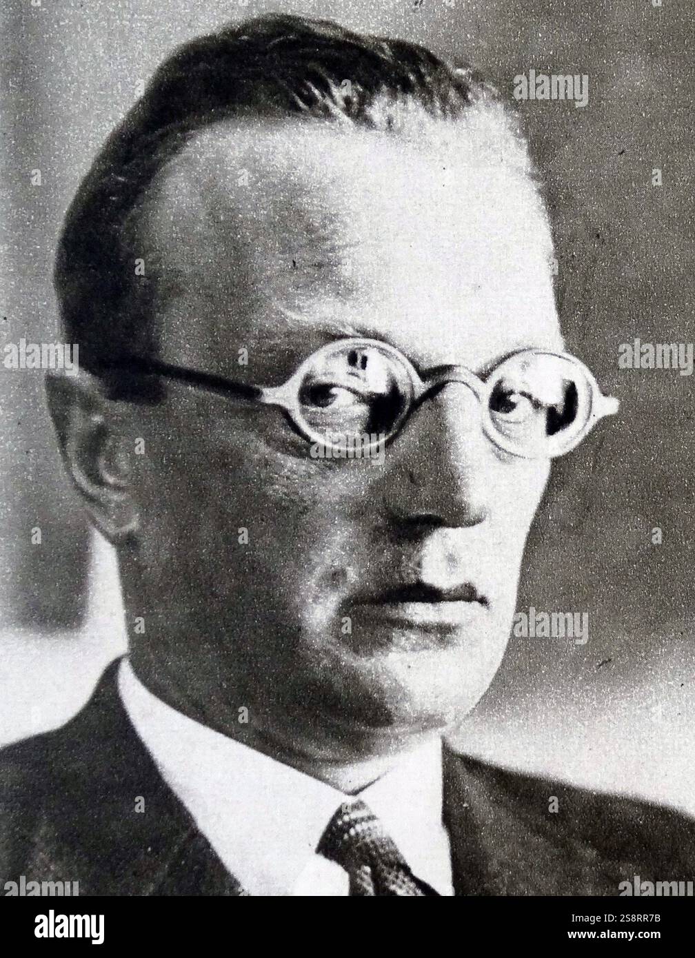 Arthur Seyss-Inquart (22 luglio 1892 – 16 ottobre 1946) è stato un politico austriaco, cancelliere d'Austria nel 1938 per due giorni prima dell'Anschluss. Ha ricoperto posizioni nella Germania nazista Foto Stock