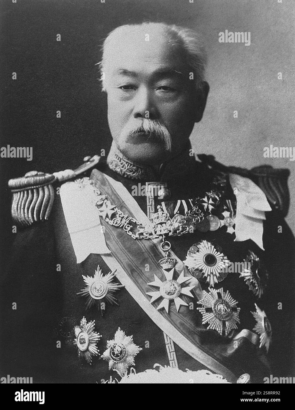 Matsukata Masayoshi (25 febbraio 1835 – 2 luglio 1924) è stato un politico giapponese, primo ministro del Giappone dal 1891 al 1892 e dal 1896 al 1898 Foto Stock