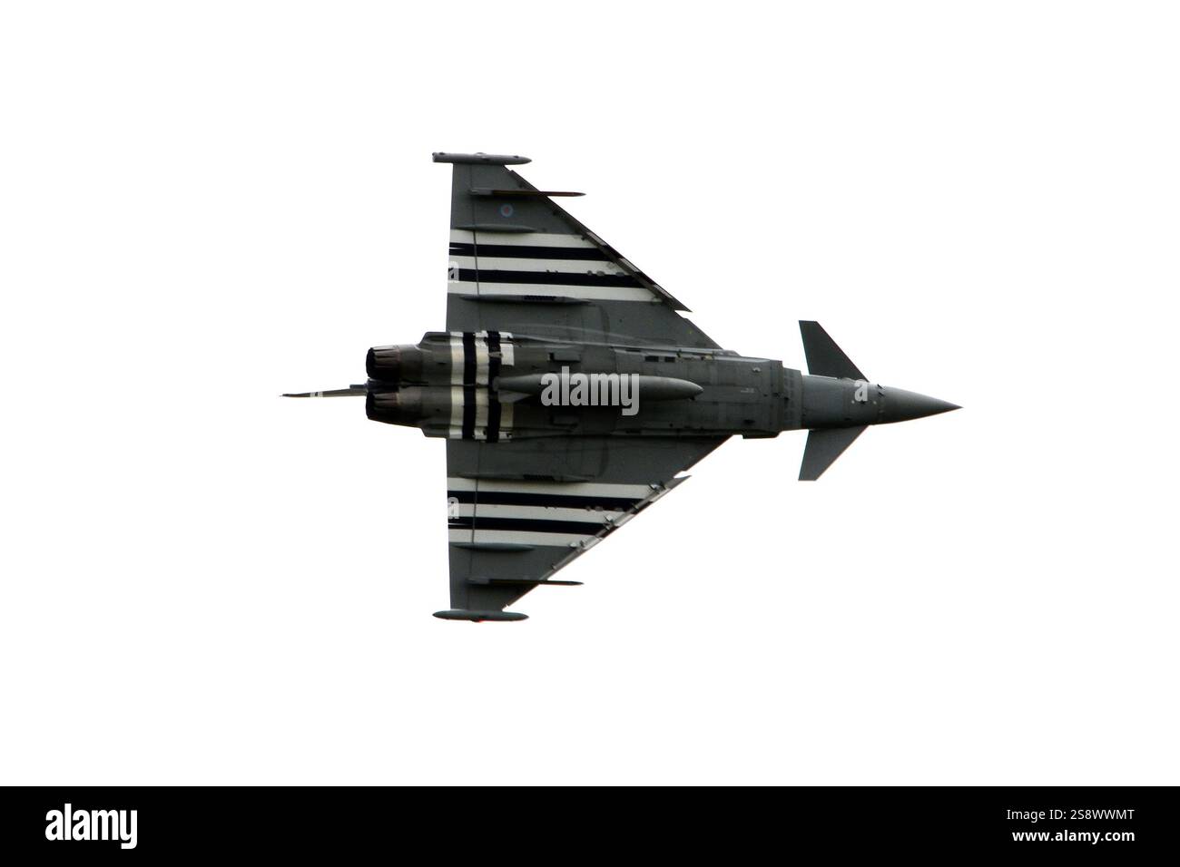 Eurofighter Typhoon aereo da caccia militare supersonico Foto Stock