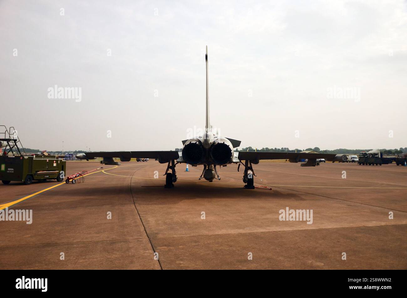 Eurofighter Typhoon aereo da caccia militare supersonico Foto Stock