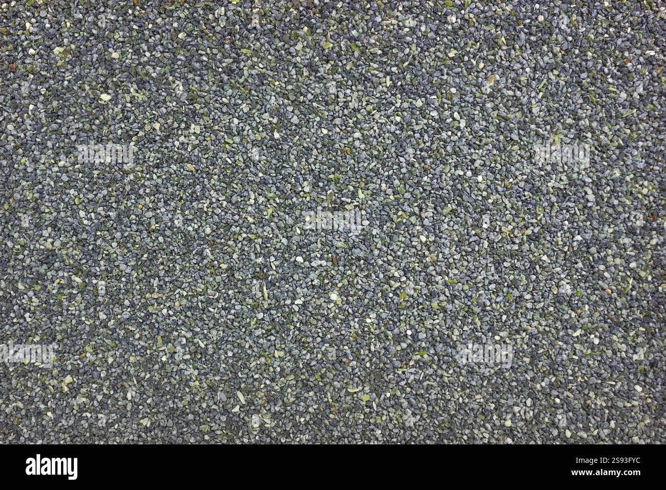 Piccoli grani grossolani di sabbia. Preparazione solitamente utilizzata di prodotti in calcestruzzo. Sfondo Foto Stock