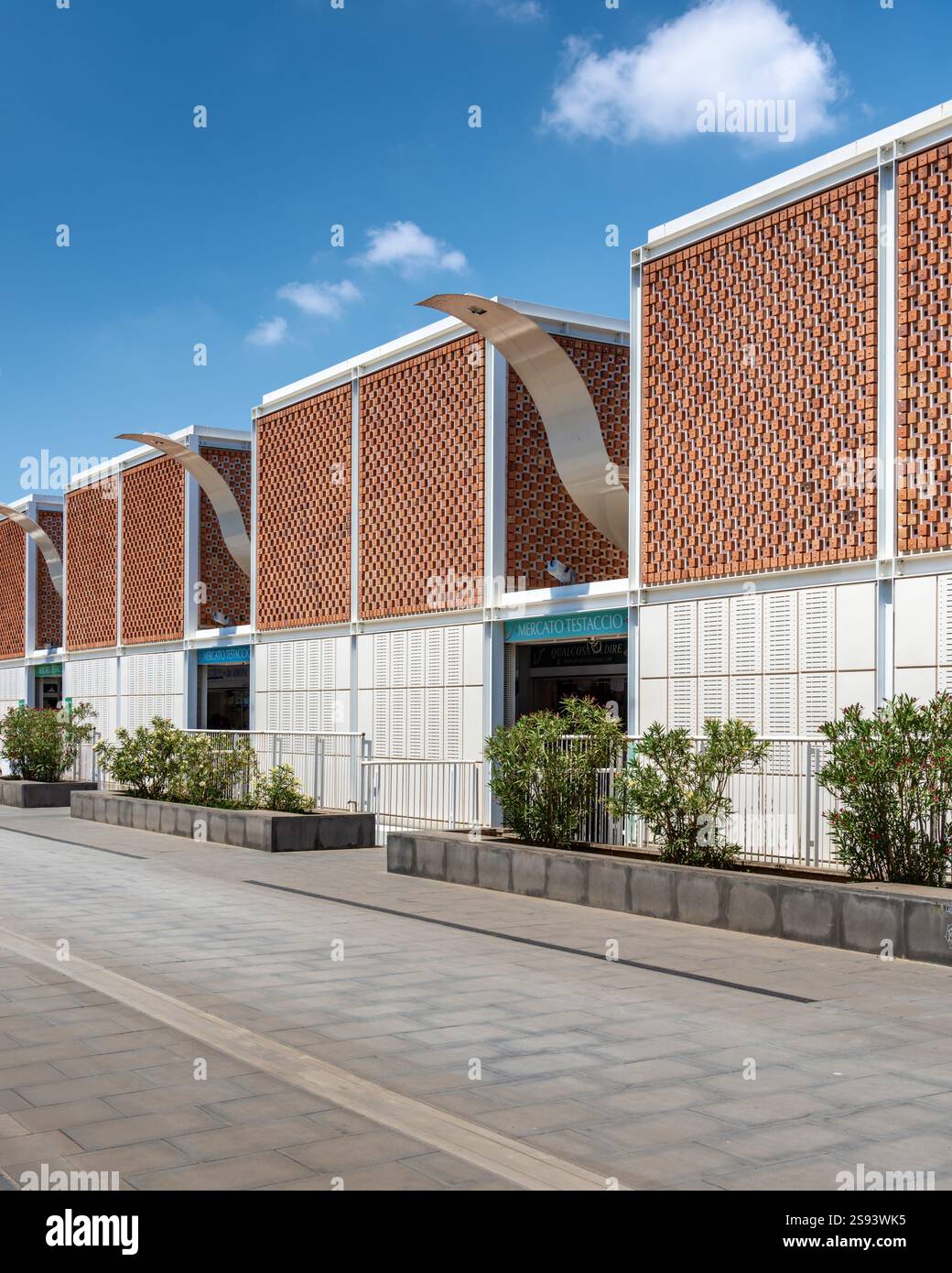 Mercato Testaccio, Roma, Italia Foto Stock