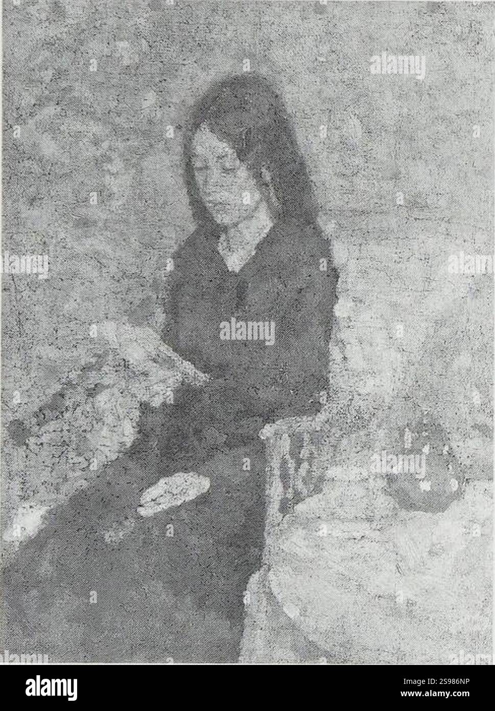 Gwen John - Langdale, gatto. no 117. Foto Stock