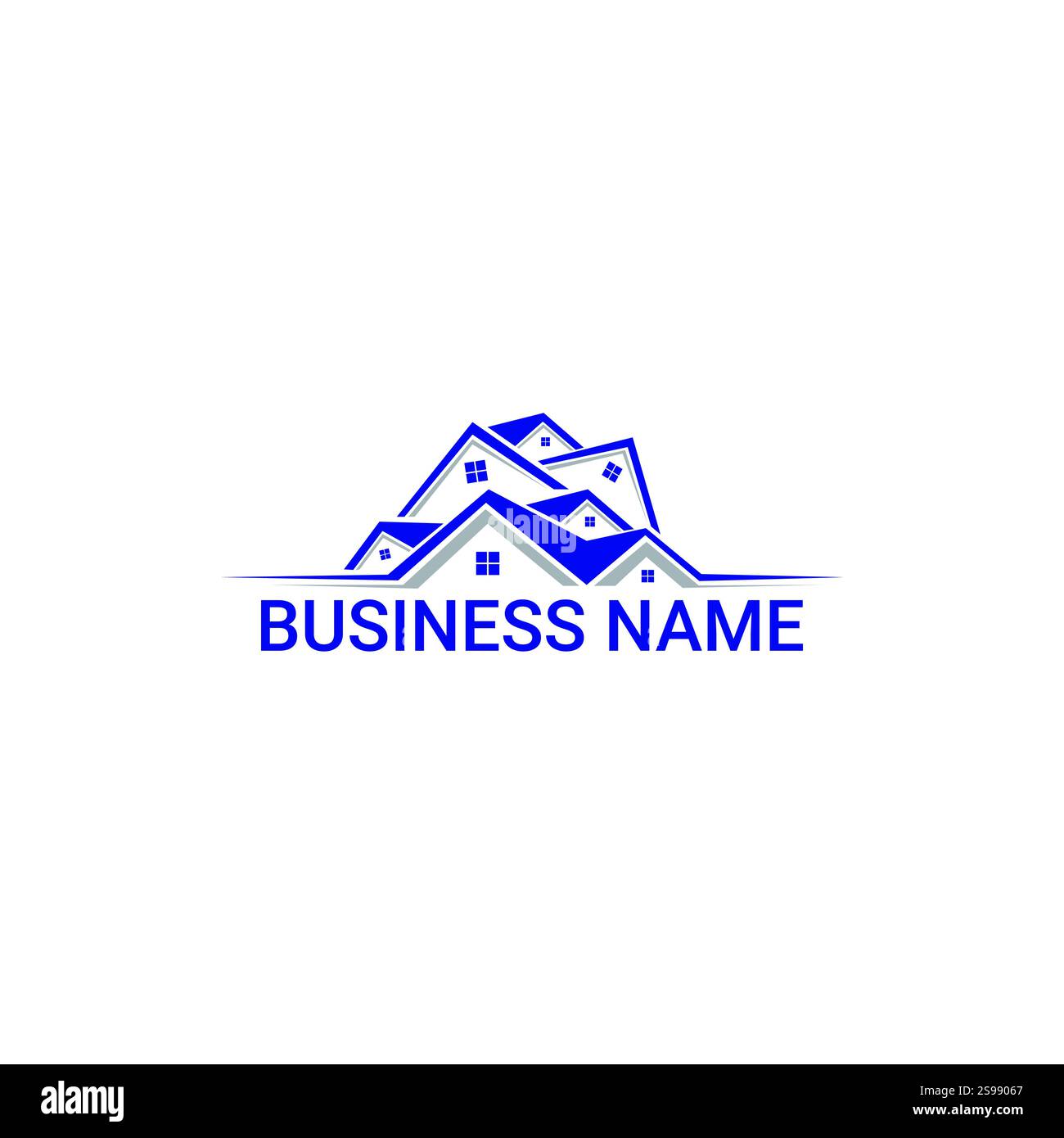 VETTORE DEL LOGO DELLA CASA Illustrazione Vettoriale