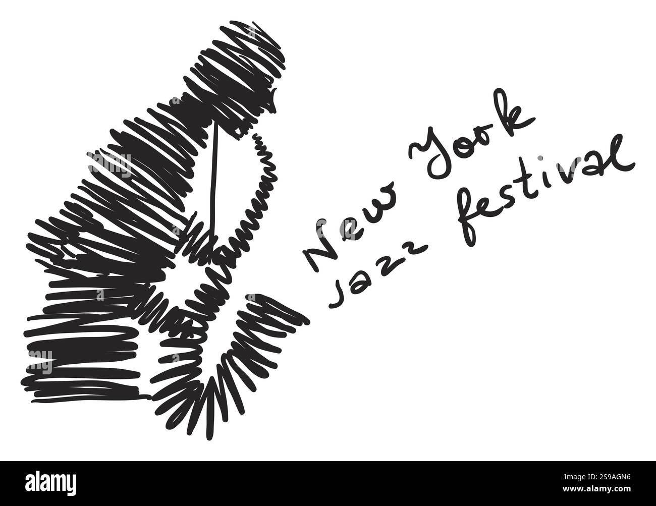 Vektor, il festival musicale concettuale creativo. L'uomo suona uno strumento musicale Foto Stock