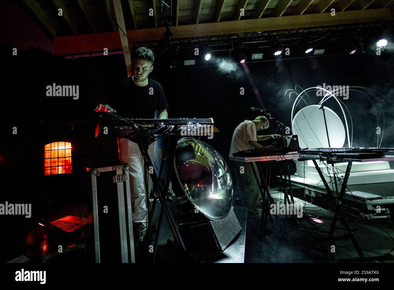 Greta live in concerto al GrimFest, Aarhus, Danimarca Foto Stock