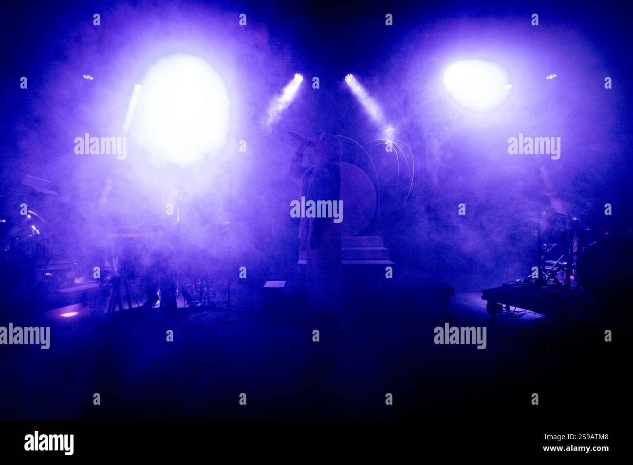 Greta live in concerto al GrimFest, Aarhus, Danimarca Foto Stock