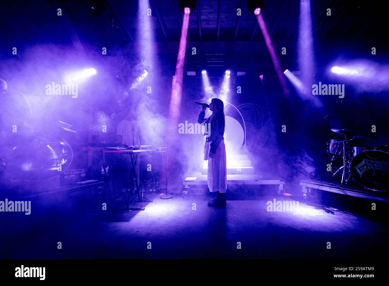 Greta live in concerto al GrimFest, Aarhus, Danimarca Foto Stock