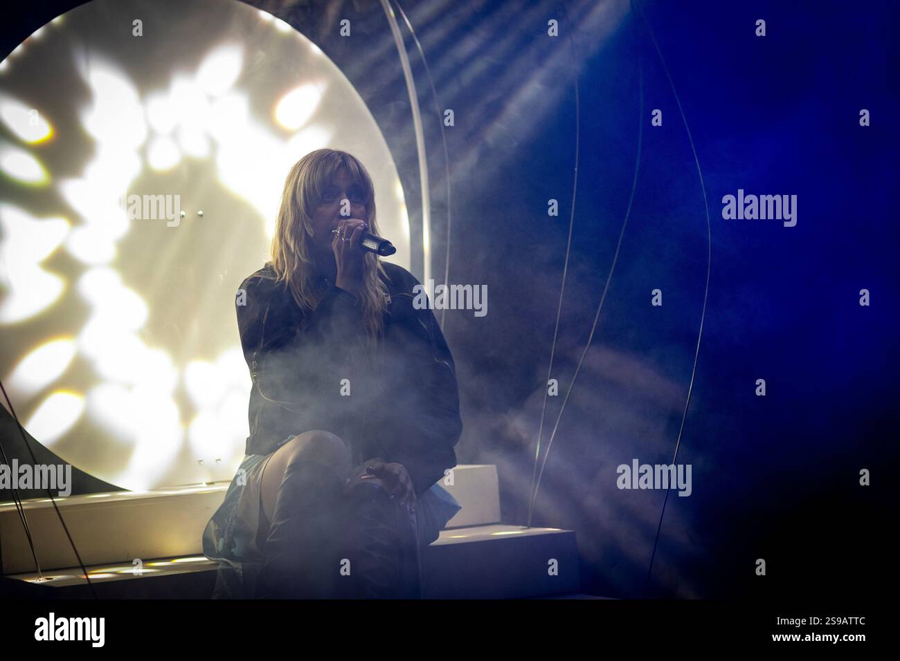 Greta live in concerto al GrimFest, Aarhus, Danimarca Foto Stock
