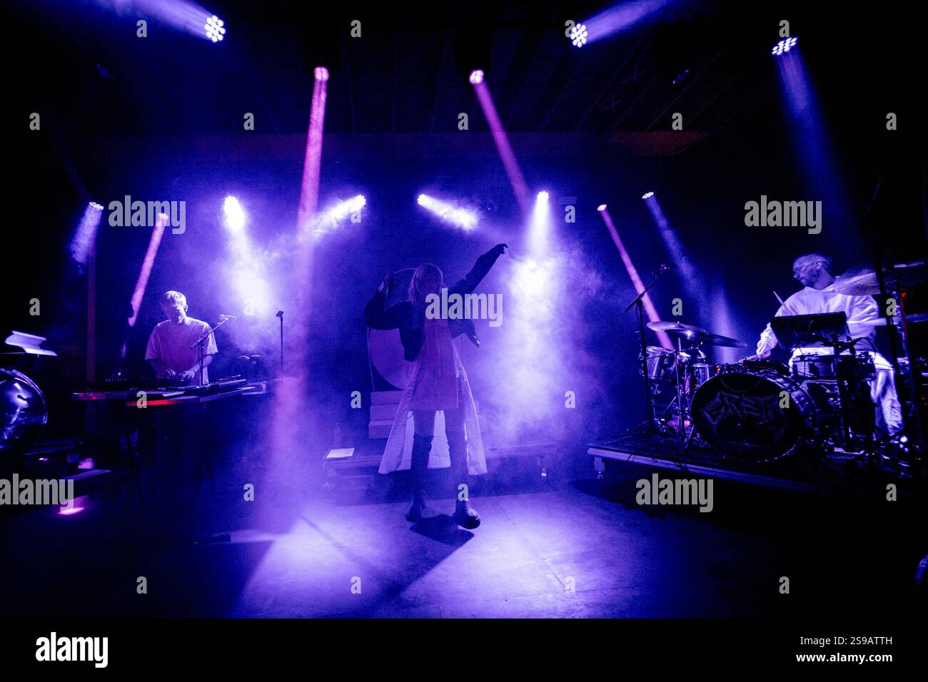 Greta live in concerto al GrimFest, Aarhus, Danimarca Foto Stock