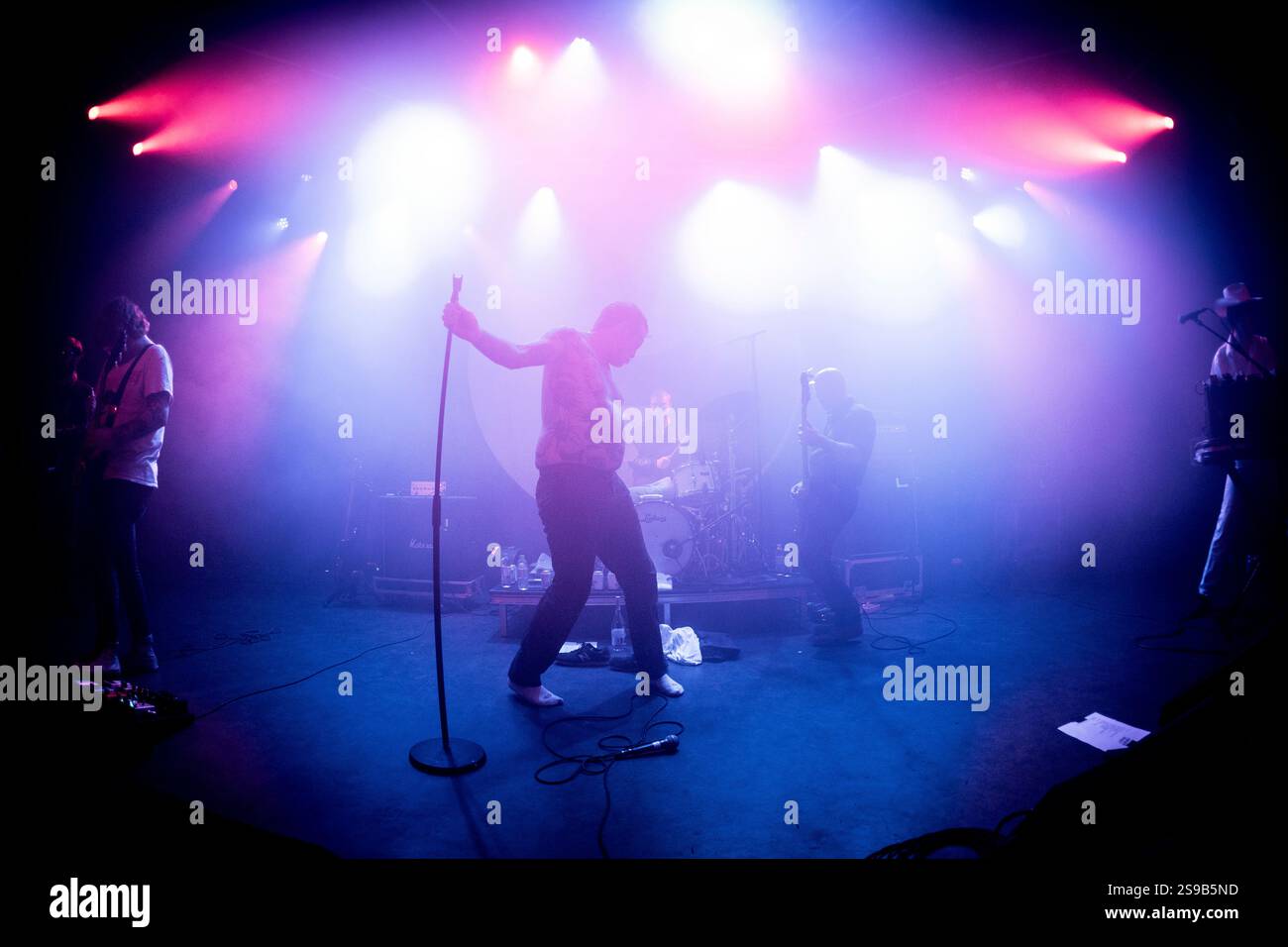 Viagra Boys live in concerto presso VoxHall, Aarhus, Danimarca Foto Stock