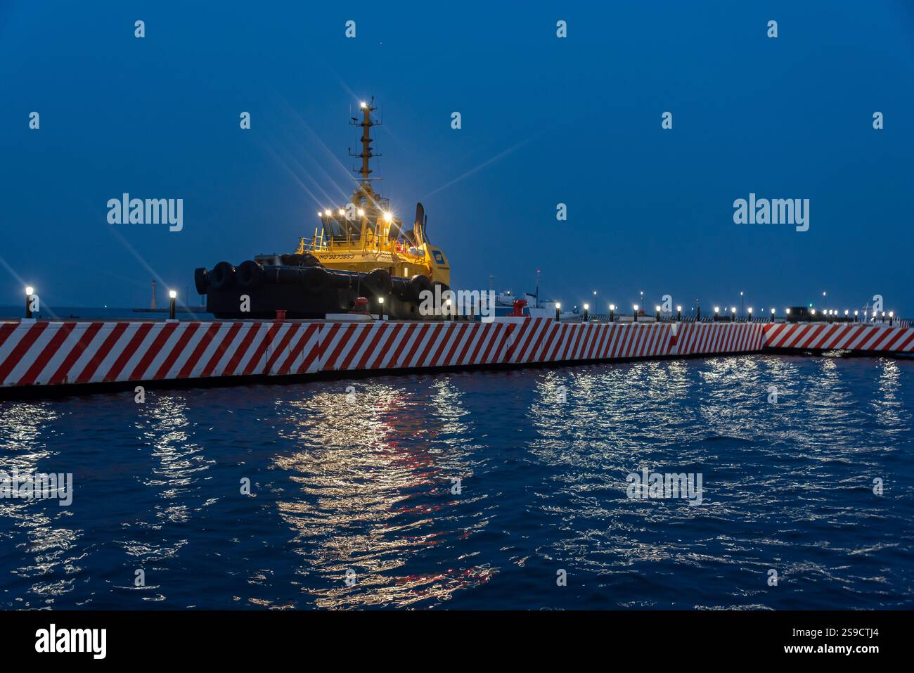 Porto di Veracruz, Messico. Foto Stock