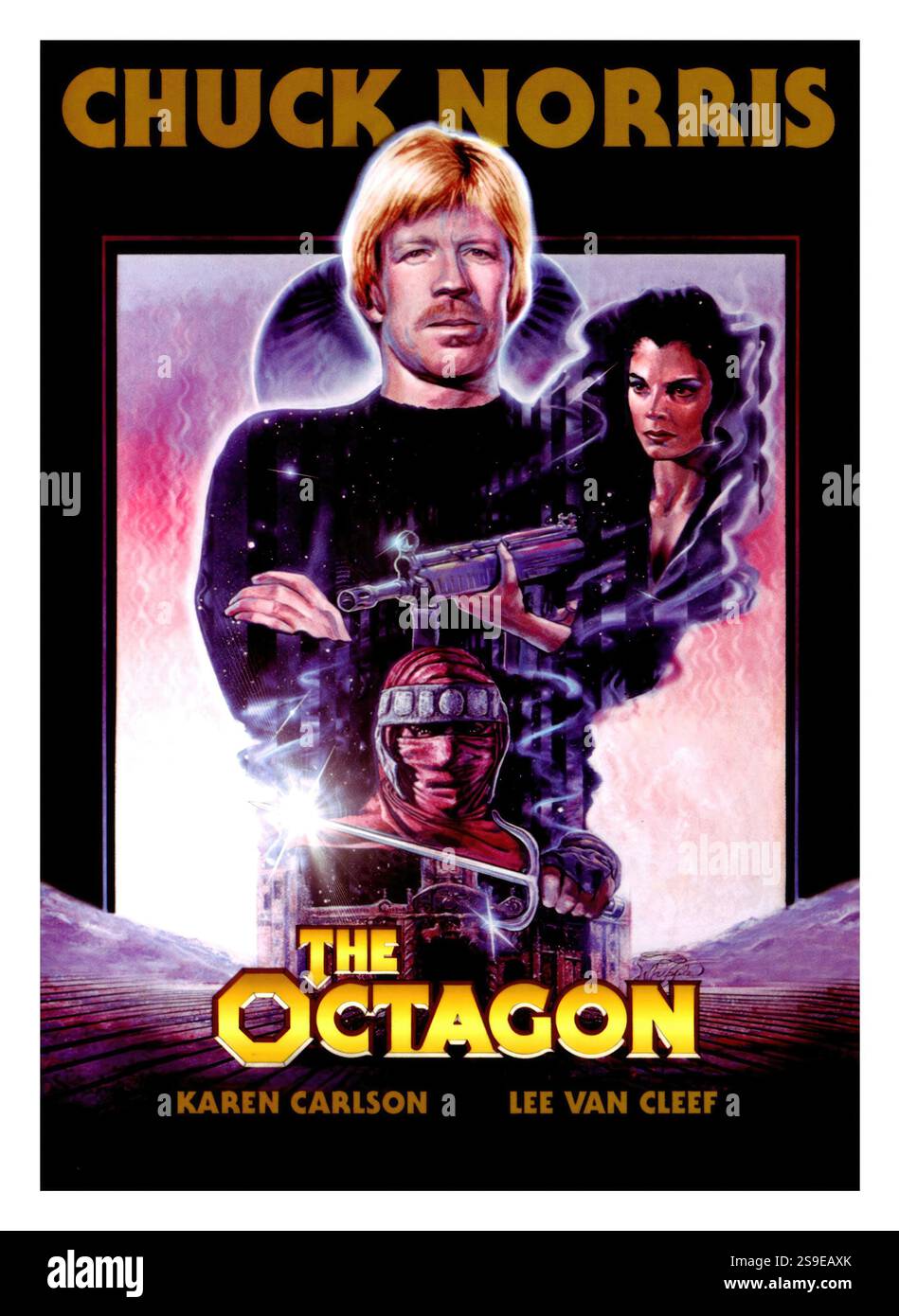 CHUCK NORRIS in THE OCTAGON (1980), diretto da ERIC KARSON. Crediti: CINEMA AMERICANO / album Foto Stock