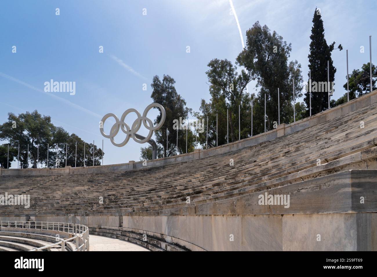 La casa originale e il patrimonio dello sport e dei Giochi Olimpici Foto Stock