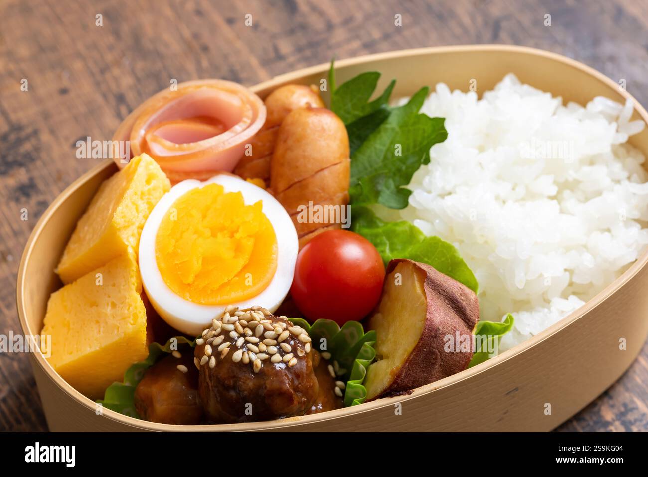 Pranzo al sacco wappa Bento Foto Stock