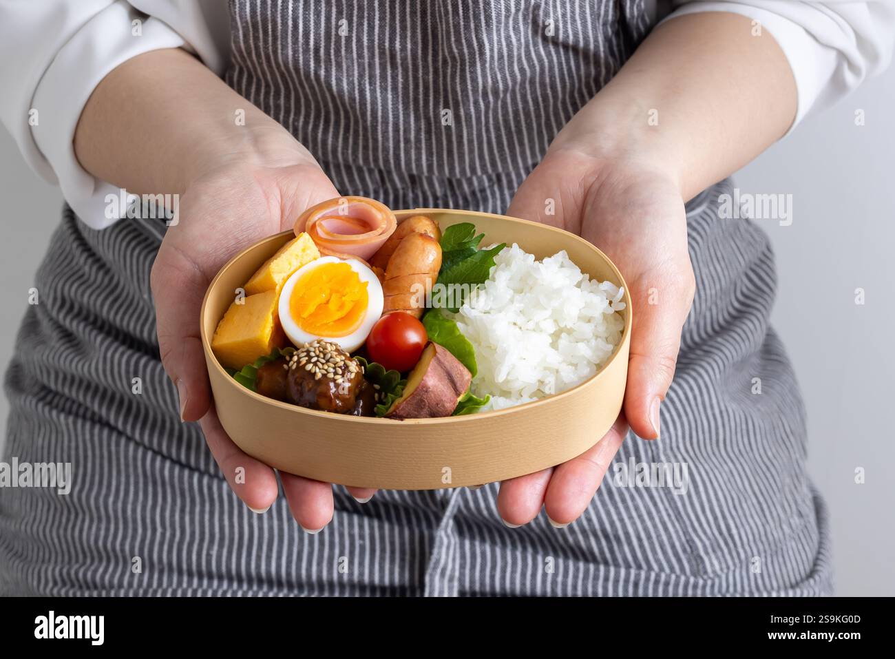 Pranzo al sacco wappa Bento Foto Stock