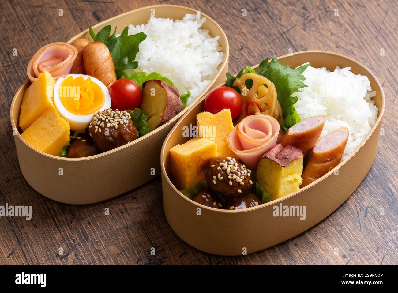 Pranzo al sacco wappa Bento Foto Stock