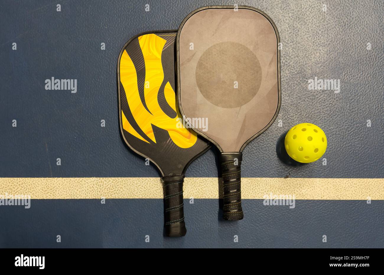 Paddle e Pickleball. . Foto di alta qualità Foto Stock