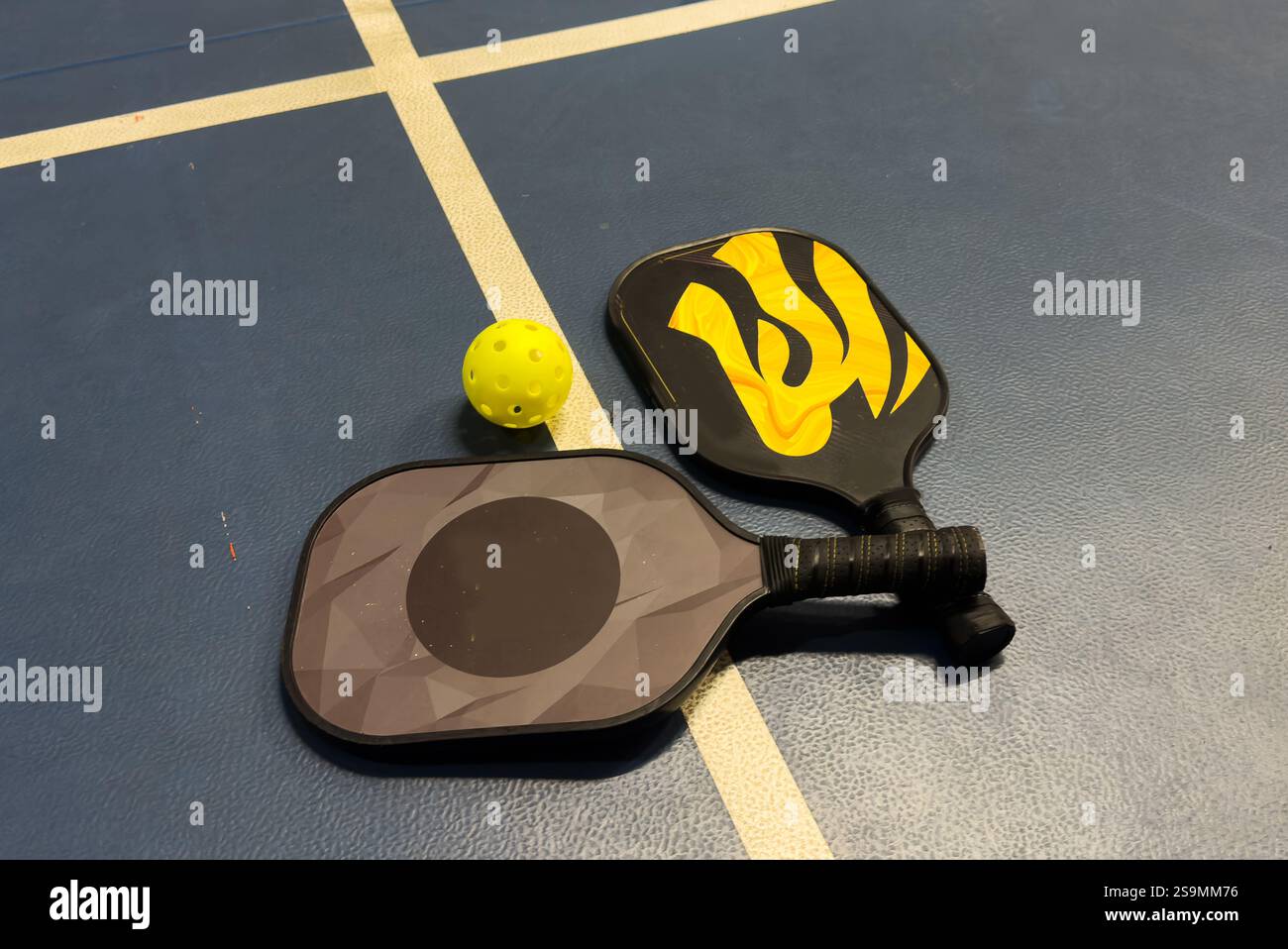 Paddle e Pickleball. . Foto di alta qualità Foto Stock