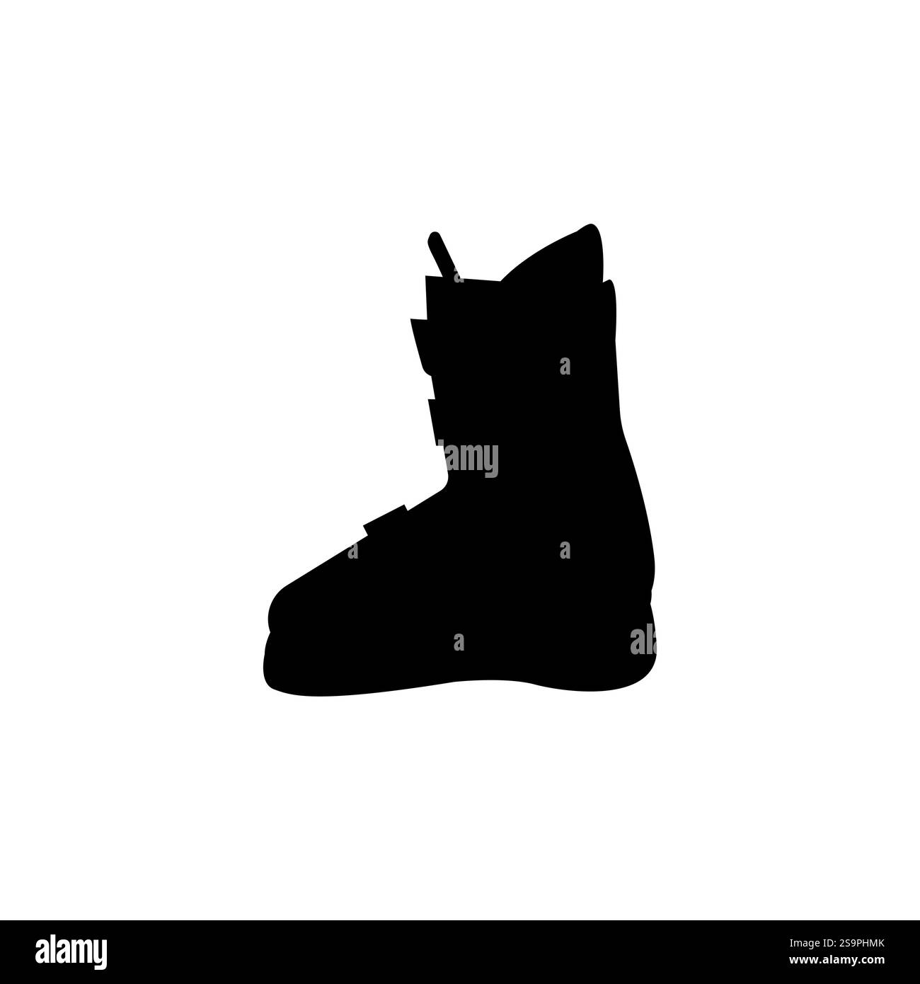 sci stivali stivali stivali simbolo emoji simbolo simbolo illustrazione vettoriale Illustrazione Vettoriale