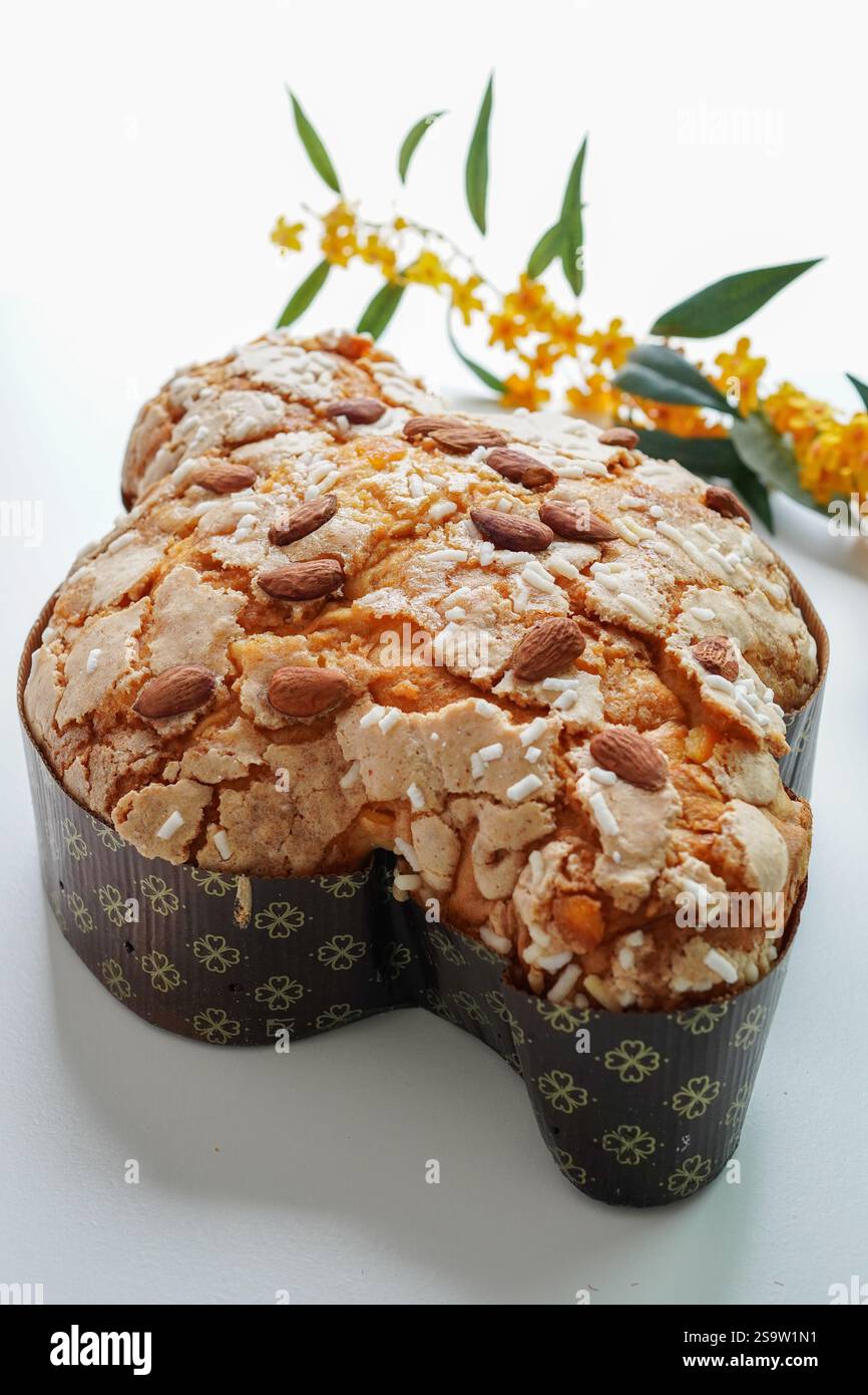 Colomba Pasquale, tradizionale pane pasquale italiano Foto Stock