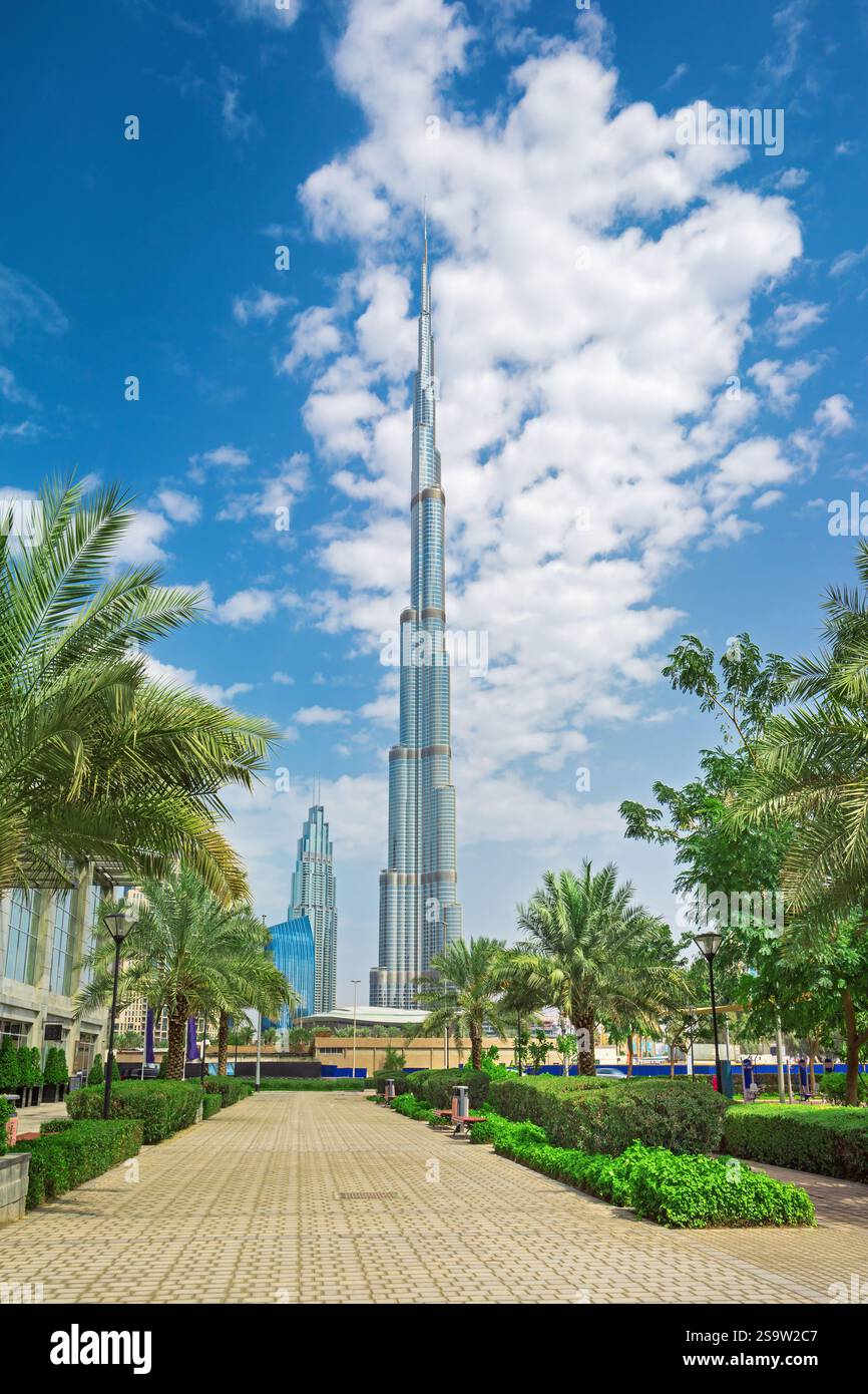 Dubai, EAU, Emirati arabi, califfato, arabi, romanticismo, vacanza, riposo. relax architettura, viaggio, shopping turismo, marchio, ricchezza, deserto, asia, Foto Stock
