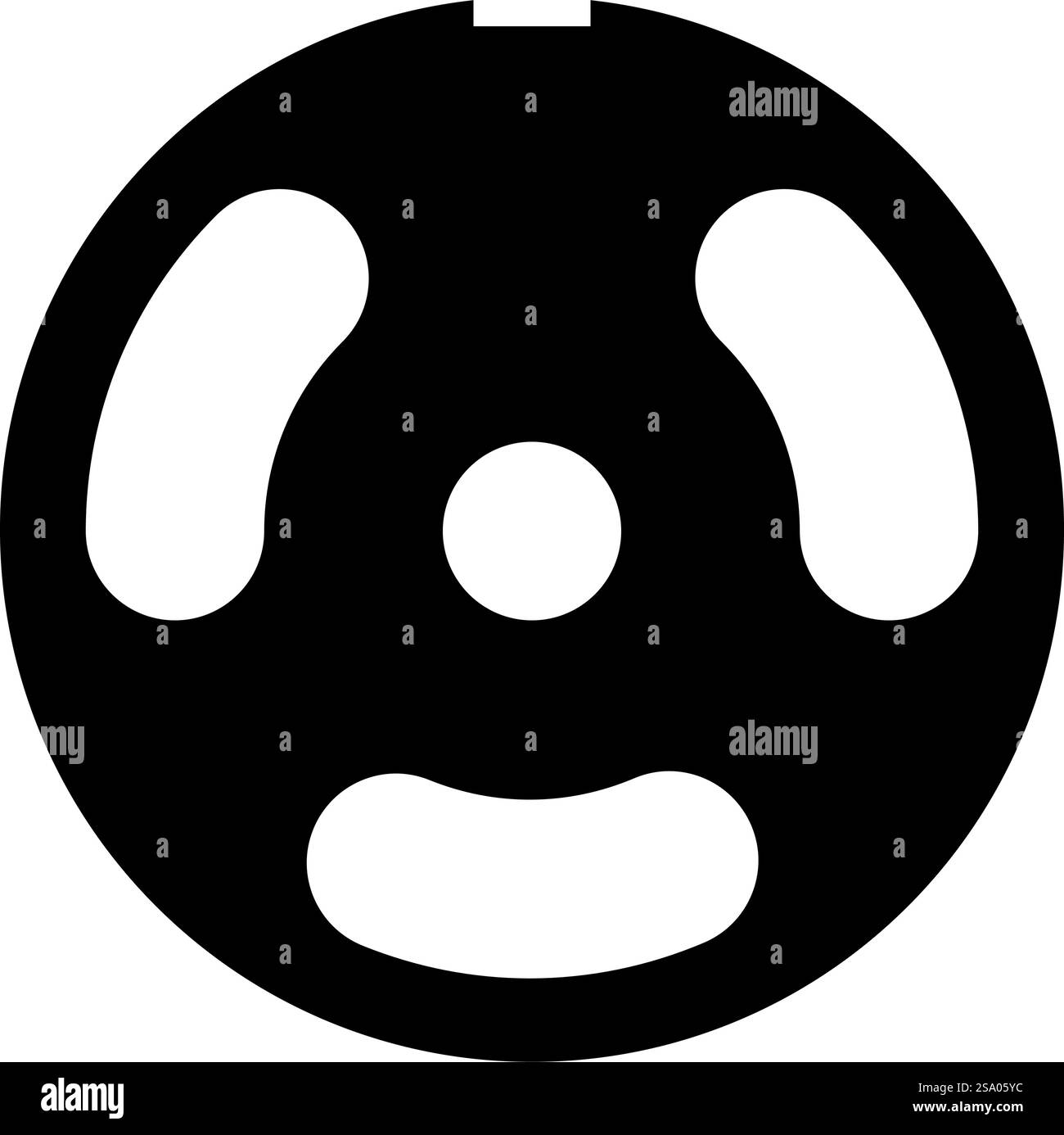 Grata per macinacaffè piatto dispositivo tritacarne per la crescita di bassa profondità icona del setaccio a reticolo di carne colore nero immagine vettoriale piatto semplice. Grata per macinacaffè piatto dispositivo tritacarne per la crescita di una superficie bassa icona del setaccio a reticolo di carne colore nero immagine vettoriale stile piatto Illustrazione Vettoriale